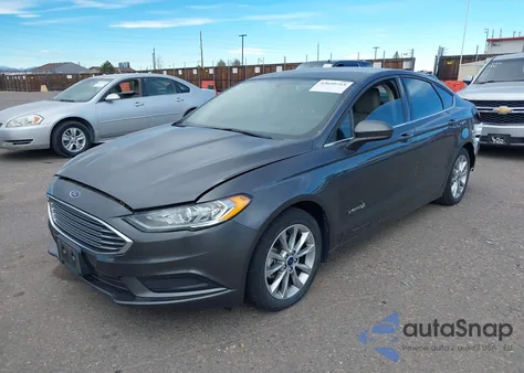 2017 Ford Fusion Hybrid S from USA, damaged, VIN 3FA6P0UU0HR172047